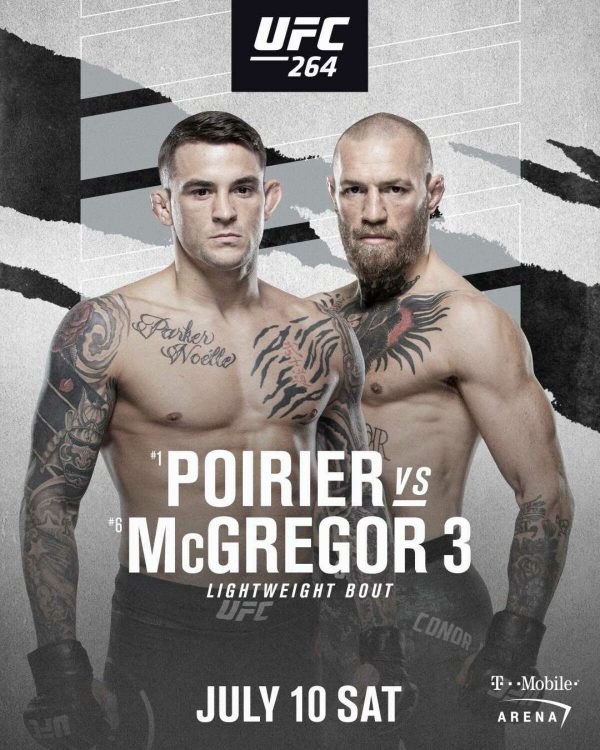 UFC 264 Ticket - Poirier vs McGregor 3